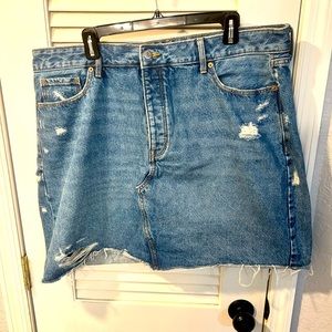 Old Navy jean skirt